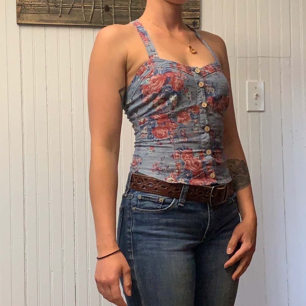Denim Tank Top